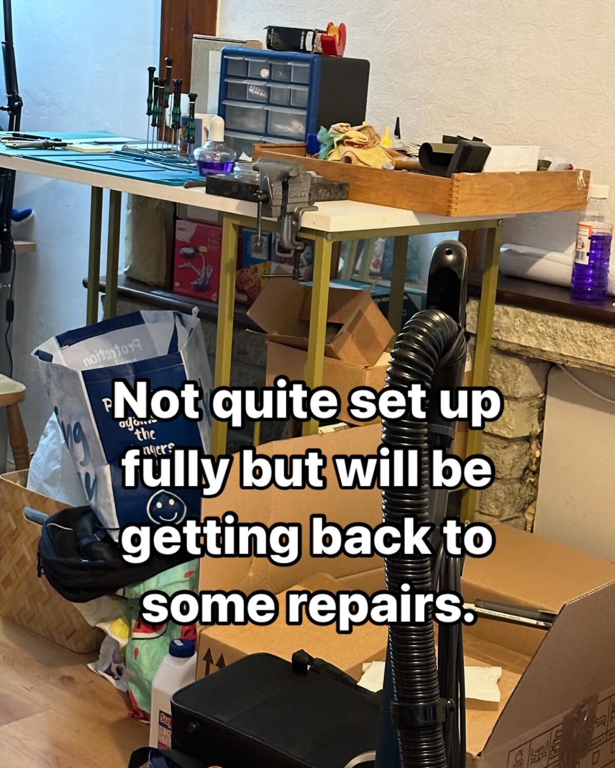 House move done - which basically included moving 3 times over July and August. 
Apologies for interference in service - should be starting to get back to things now and once fully set up, things should be better than ever!